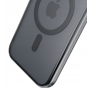 3MK Etui Frosty MagCase Black do Apple iPhone 16E 4