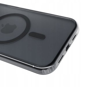 3MK Etui Frosty MagCase Black do Apple iPhone 16E 6