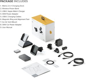 Alogic Matrix+ Wireless 3-in-1 Ladestation MagSafe + Vent Mount 2