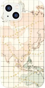 T21-9349 Tech21 EvoArt for iPhone 13 - Wonderers Map 1