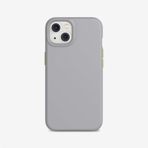 T21-8957 Tech21 EcoSlim for iPhone 13 - Mushroom Grey 1