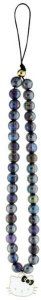 Hello Kitty Pearls Kitty Head - Zawieszka do telefonu (czarny) 6