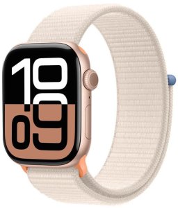 Crong Nylon - Pasek sportowy do Apple Watch 38/40/41/42 mm (Starlight) 1
