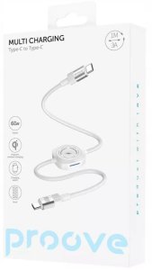 Kabel Przewód 2x Usb-c 60w + Ładowarka Qi Na Telefon Smartofon Smartwatch / Ccmt27002101 3