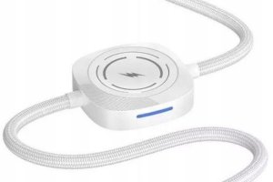 Kabel Przewód 2x Usb-c 60w + Ładowarka Qi Na Telefon Smartofon Smartwatch / Ccmt27002101 4