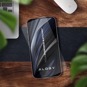 Alogy Folia "MATOWA" do OnePlus 12 / 12R Hydrożelowa Alogy HydroSkin Matte Pro na ekran do etui "BEZ ODCISKU PALCÓW" 2