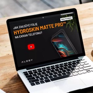 Alogy Folia "MATOWA" do OnePlus 12 / 12R Hydrożelowa Alogy HydroSkin Matte Pro na ekran do etui "BEZ ODCISKU PALCÓW" 9