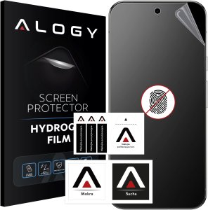 Folia "MATOWA" do Google Pixel 9a Hydrożelowa Alogy HydroSkin Matte Pro na ekran do etui "BEZ ODCISKU PALCÓW" 1