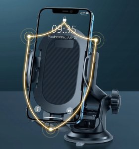 Uchwyt teleskopowy do telefonu 3w1 – szyba, kokpit, kratka nawiewu (100) 4