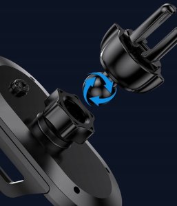 Uchwyt teleskopowy do telefonu 3w1 – szyba, kokpit, kratka nawiewu (100) 5