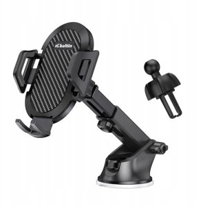 Uchwyt teleskopowy do telefonu 3w1 – szyba, kokpit, kratka nawiewu (100) 6