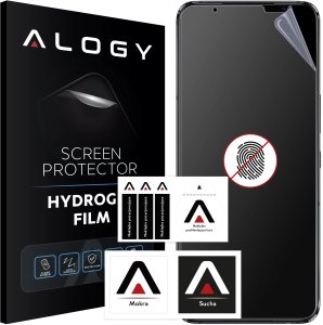Folia "MATOWA" do Asus ROG Phone 6 Hydrożelowa Alogy HydroSkin Matte Pro na ekran do etui "BEZ ODCISKU PALCÓW" 1