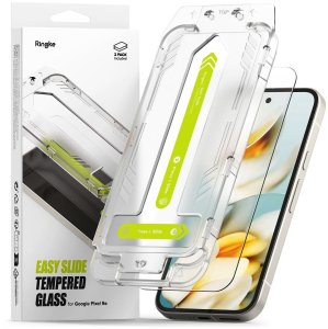 Szkło hartowane Ringke Easy Slide Google Pixel 9a Clear [2 PACK] 1