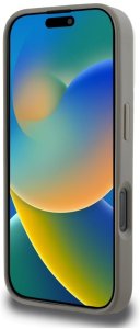 Etui DKNY Checkered Pattern Magsafe do   iPhone 16 Pro Max beżowy 5