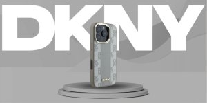 Etui DKNY Checkered Pattern Magsafe do   iPhone 16 Pro Max beżowy 9