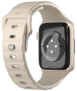 UNIQ pasek Stride Apple Watch Series1/2/3/4/5/6/7/8/9/SE/SE2 38/40/41mm FKM Rubber Strap khaki/pale khaki 2