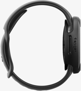 Spigen Liquid Air, matte black - Google Pixel Watch 3 (45mm) 6