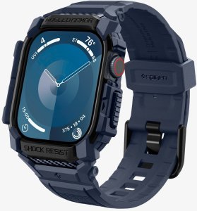 Spigen Rugged Armor Pro, navy blue - Apple Watch 10 42mm 2