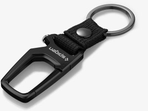 Spigen Carabiner With KeyRing 1 Pack, black 2
