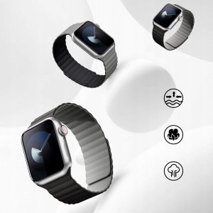 INNOSTYLE PASEK DO APPLE WATCH ULTRA 42 44 45 49 MM WODOODPORNY MAGNETYCZNY 3