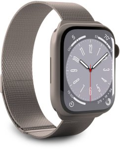 Puro Milanese bracelet Apple Watch 42/44/45/49mm titanium 1