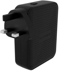 HYPER HJ1001BKWWGL ładowarka do urządzeń przenośnych Kontroler do gier, Telefon komórkowy, Netbook, Laptop, Smartfon, Tablet Czarny Prąd przemienny Szybkie ładowanie Wewnętrzna 4