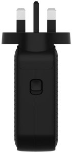 HYPER HJ1001BKWWGL ładowarka do urządzeń przenośnych Kontroler do gier, Telefon komórkowy, Netbook, Laptop, Smartfon, Tablet Czarny Prąd przemienny Szybkie ładowanie Wewnętrzna 9