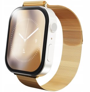 Pasek do Apple Watch 38 / 40 / 41 mm (Złoty, Bransoleta, Stal Nierdzewna) 1
