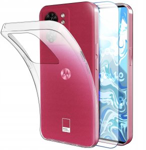 ETUI DO MOTOROLA MOTO EDGE 40 OBUDOWA CASE SILIKON SLIM POKROWIEC   SZKŁO 1