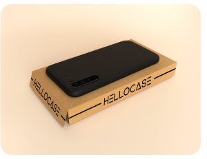 Hello Case ETUI DO XIAOMI REDMI NOTE 8 OBUDOWA CZARNE MATOWE SILIKON POKROWIEC   SZKŁO 5