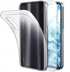 ETUI DO XIAOMI MI 9 LITE GUMOWE OBUDOWA CASE SILIKON SLIM POKROWIEC   SZKŁO 1