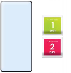 Hello Case Etui do Realme Note 60 (Czarne, Pancerne, Karbon, Case, Pokrowiec)   SZKŁO 6