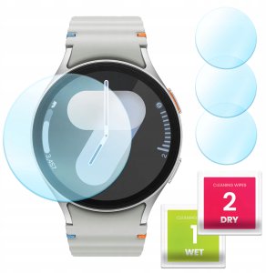 3-PAK Szkło Hybrydowe do Samsung Galaxy Watch 7 (44 mm) (Szybka, Ochronne) 1