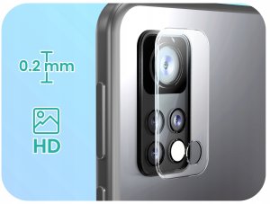 2-PAK Szkło Na Aparat Do Xiaomi Mi 10T 5G / Pro 5G (Hartowane, Ochronne) 2