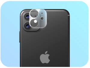 2-PAK Szkło Na Aparat Do Apple iPhone 12 Mini (Hartowane, Na Obiektyw, 9H) 3