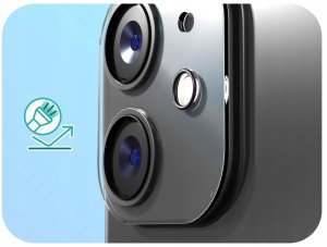 2-PAK Szkło Na Aparat Do Apple iPhone 12 Mini (Hartowane, Na Obiektyw, 9H) 6