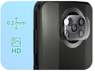 2-PAK Szkło Na Aparat Do Poco X3 / X3 Pro / NFC / NFC Pro (Hartowane, 9H) 2