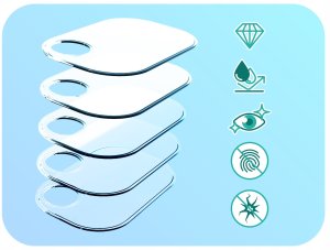 2-PAK Szkło Na Aparat Do Poco X3 / X3 Pro / NFC / NFC Pro (Hartowane, 9H) 5