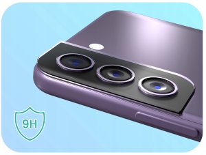 2-PAK Szkło Na Aparat Do Samsung Galaxy S22 / S22 Plus (Hartowane, 9H) 4