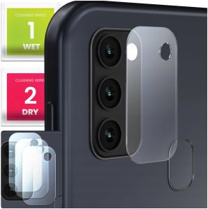 3-PAK Szkło Na Aparat Do Samsung Galaxy M21 (Hartowane, Na Obiektyw, 9H) 1