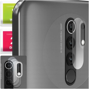 3-PAK Szkło Na Aparat Do Xiaomi Redmi 9 (Hartowane, Ochronne, Na Obiektyw) 1