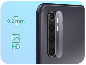 3-PAK Szkło Na Aparat Do Xiaomi Mi Note 10 / 10 Pro (Hartowane, Ochronne) 2