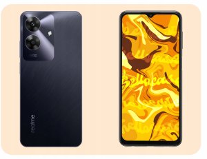 Hello Case ETUI Z KLAPKĄ DO REALME NOTE 60 GRANATOWE ZAMYKANE MAGNETYCZNE KABURA CASE 7