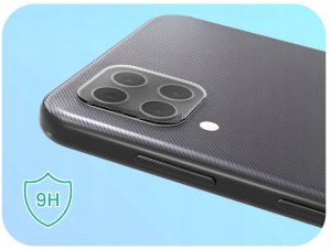 Hello Case 3-PAK Szkło Na Aparat Do Samsung Galaxy A12 (Hartowane, Na Obiektyw, 9H) 4