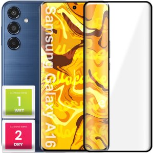 SZKŁO HARTOWANE DO SAMSUNG GALAXY M35 5G PEŁNE NA CAŁY EKRAN SZKIEŁKO 5D 9H 1