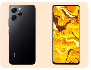 Hello Case ETUI Z KLAPKĄ DO XIAOMI REDMI 12 4G / 5G GRANATOWE ZAMYKANE MAGNETYCZNE 7