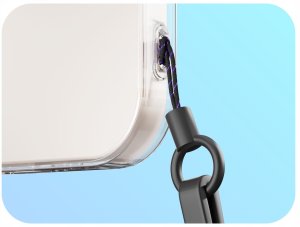 Hello Case Smycz Do Telefonu Pasek Zawieszka Na Szyję Uniwersalna Fioletowa Smyczka 4