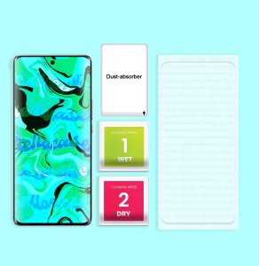 Szkło Hartowane PREMIUM Do Vivo X90 Pro (Curved, 5D, Szybka 9H, Ochronne) 5