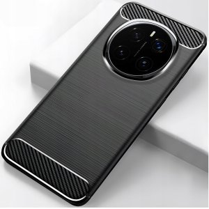 Etui do Honor Magic7 Pro (Czarne, Pancerne, Karbon, Pokrowiec, Plecki) 2