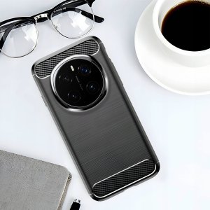 Etui do Honor Magic7 Pro (Czarne, Pancerne, Karbon, Pokrowiec, Plecki) 4